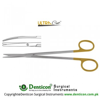 UltraCut™ TC Metzenbaum-Fine Dissecting Scissor - Slender Pattern Curved Stainless Steel, 26 cm - 10 1/4"